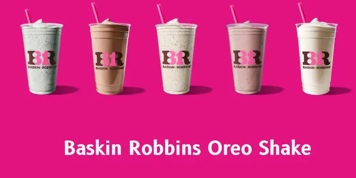 Baskin Robbins Oreo Shake