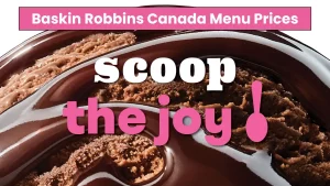 Baskin Robbins Canada Menu Prices