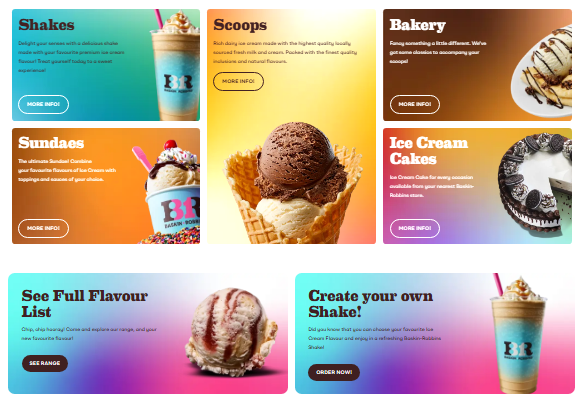 Baskin Robbins Uk Menu Prices