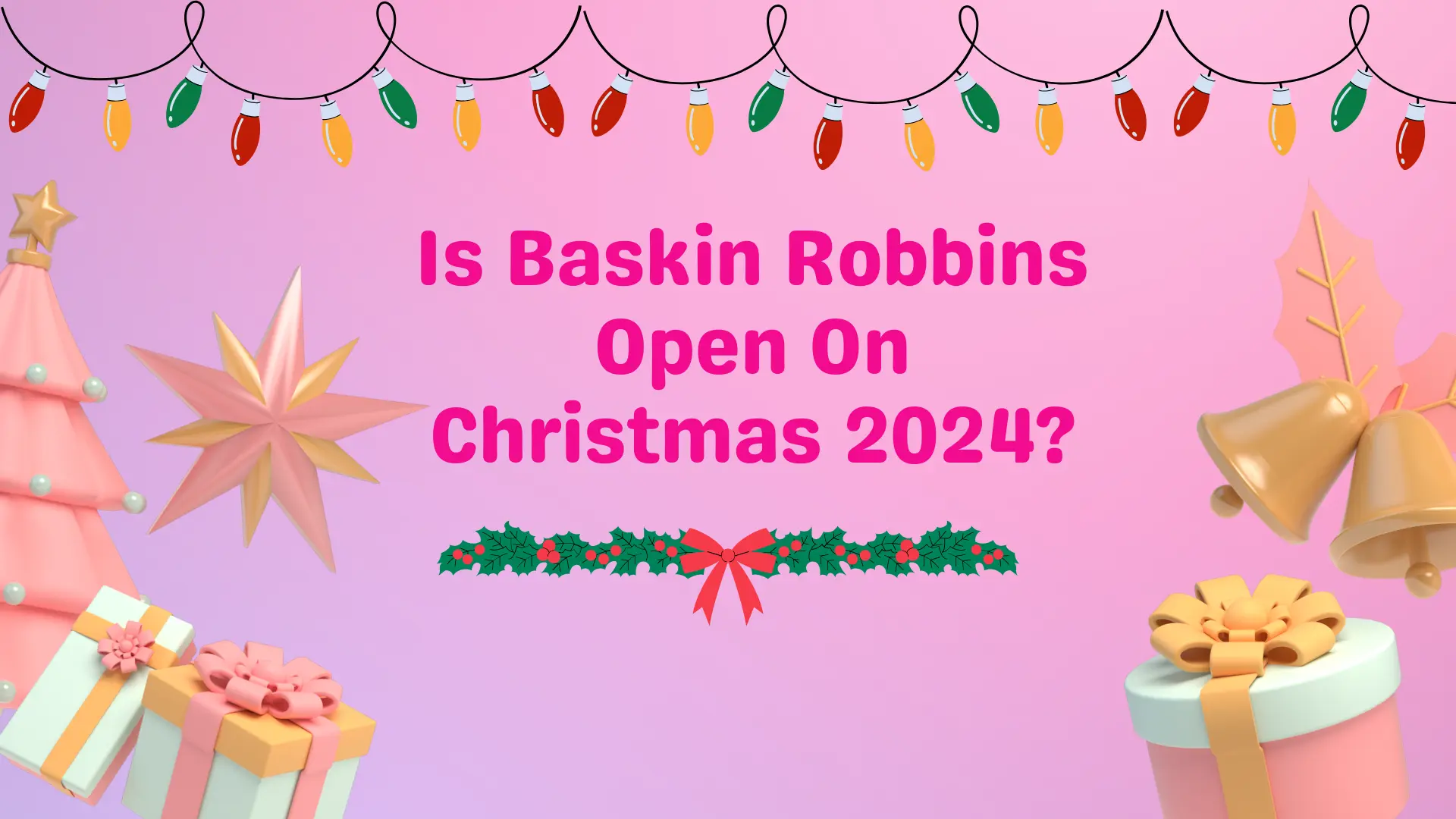 Is Baskin Robbins Open On Christmas 2024